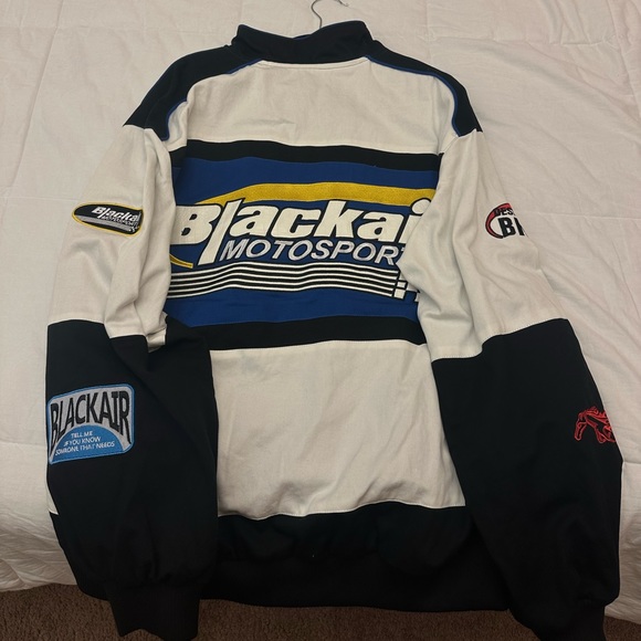 Y2k Made Extreme X BlackAir embroidered racing jacket - Picture 5 of 6